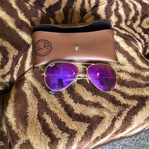 Ray Ban Pink Aviators